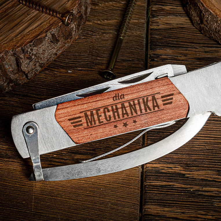 Prezent DLA MECHANIKA multitool z twoim grawerem