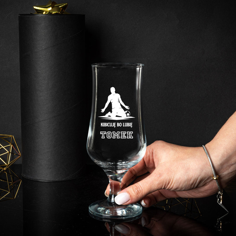 Pokal do piwa z grawerem - Personalizowany prezent na każdą okazje
