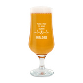 Grawerowane pokale do piwa z grawerem dla FANA PIŁKI NOŻNEJ