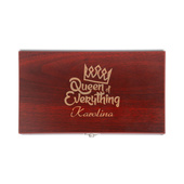 Zestaw do wina z grawerem na prezent DLA NIEJ - QUEEN OF EVERYTHING