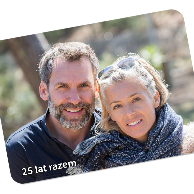 Duża podkładka pod mysz z TWOIM ZDJĘCIEM na PREZENT NA ROCZNICĘ
