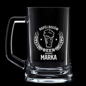 Kufel z grawerem NAPÓJ BOGÓW + IMIĘ na prezent DLA KOLEGI