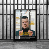 Plakat ze zdjęciem DLA CZŁOWIEKA SUKCESU – prezent z humorem