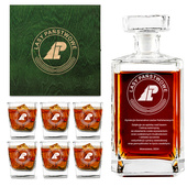 PREZENT DLA LEŚNIKA – Zestaw z karafką i szklankami do nalewek, whisky