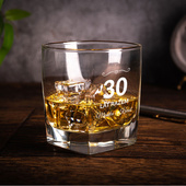 Szklanka do whisky z okazji 30 lat razem PREZENT Z GRAWEREM