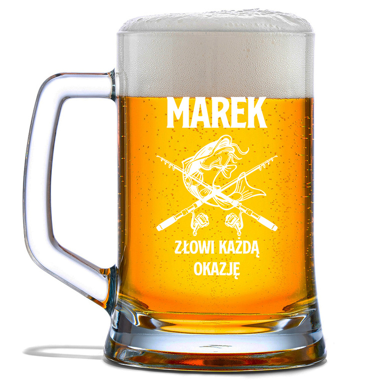 Kufel grawerowany na prezent DLA WĘDKARZA