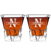2 Szklanki do whisky z grawerem NAZWISKO i MONOGRAM w tubie prezentowej