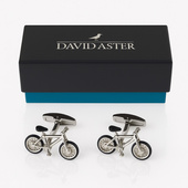 Spinki do mankietów ROWER – prezent DLA ROWERZYSTY I KOLARZA