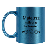 Kubek ceramiczny z nadrukiem NAJLEPSZY FACHOWIEC