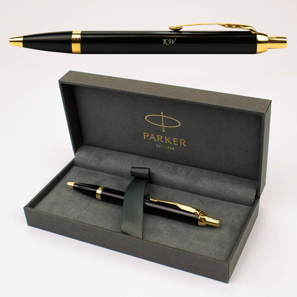 Długopis Parker IM i Etui Prestige - grawer inicjałów