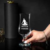 Pokal do piwa z grawerem - Personalizowany prezent na każdą okazje