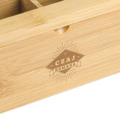 Personalizowane pudełko na herbatę DLA NIEGO z twoim grawerem