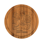 Deska do krojenia PRZYSMAKI KASI I TOMKA prezent z okazji wizyty