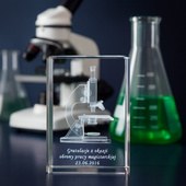 Gratulacje z okazji OBRONY PRACY MAGISTERSKIEJ - Mikroskop 3D
