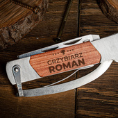 Grawerowany MULTITOOL na prezent DLA GRZYBIARZA