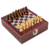 Zestaw do wina z szachami DZIADKOWI NA PRZYJEMNE WIECZORY