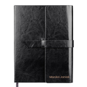 Skórzany notes GRAWER IMIENIA I NAZWISKA - personalizowany prezent dla niej