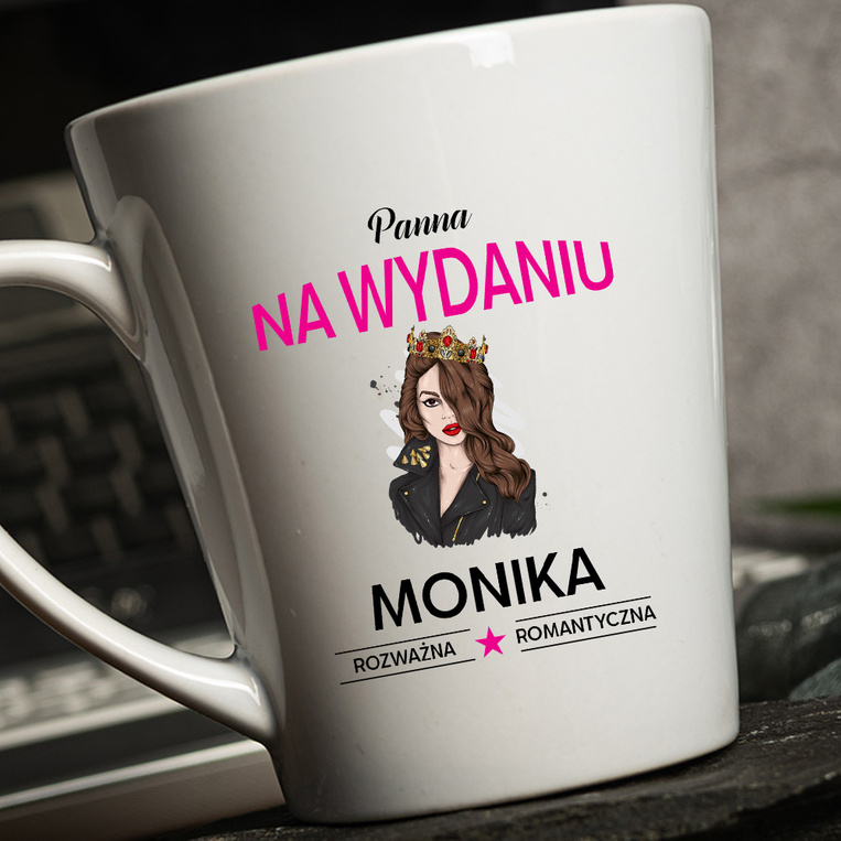 PERSONALIZOWANY Kubek Latte DLA PANNY NA WYDANIU