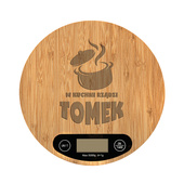 Waga kuchenna z grawerem DLA DOMOWEGO KUCHARZA