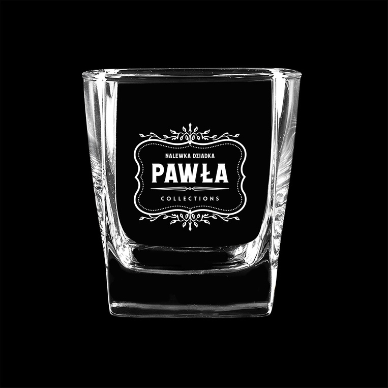 Szklanka do whisky z grawerem NALEWKA DZIADKA