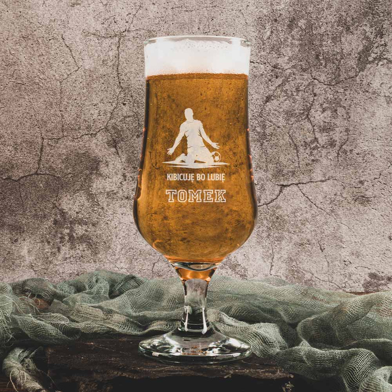 Pokal do piwa z grawerem - Personalizowany prezent na każdą okazje