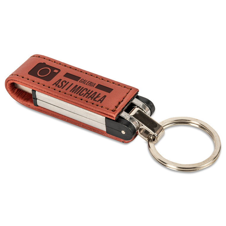 Pamięć USB z grawerem na obwolucie DLA PARY