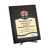 DYPLOM DLA STRAŻAKA – podziękowania za lata oddanej służby