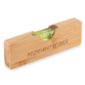 Poziomica z otwieraczem z grawerem POZIOMAT + IMIĘ na urodziny