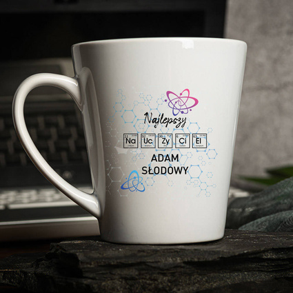Kubek Latte DLA NAUCZYCIELA CHEMII
