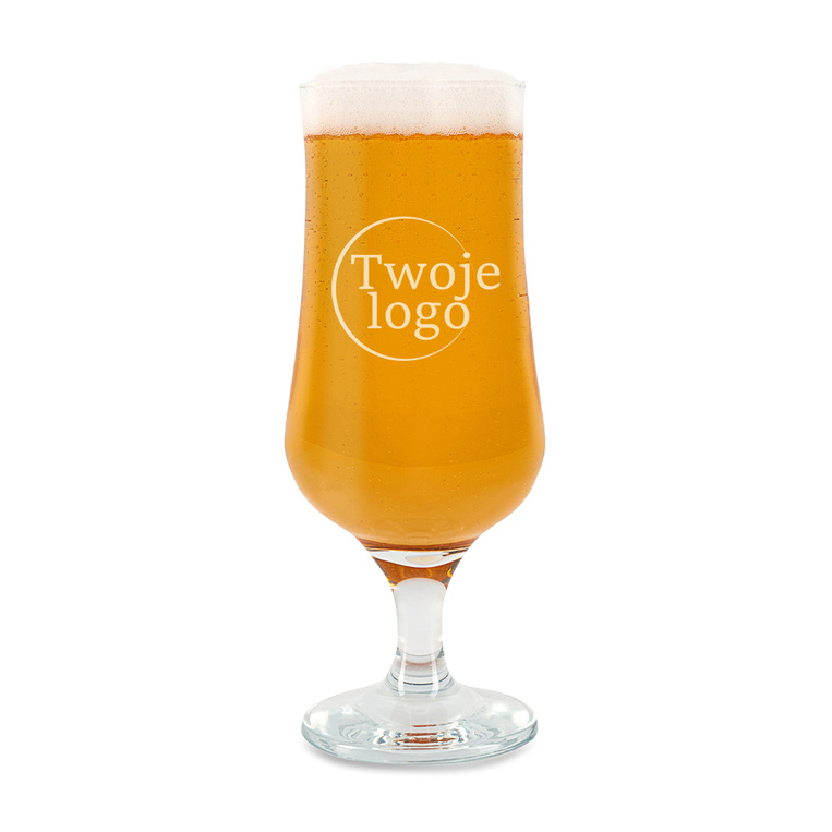 Szklanka do piwa GRAWER LOGA FIRMOWEGO gadżet promocyjny