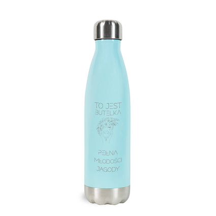 TERMOS Butelka termiczna z grawerem - BUTELKA MŁODOŚCI