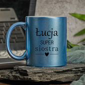 Kubek ceramiczny na prezent DLA SIOSTRY z twoim nadrukiem