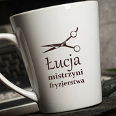 Kubek Latte mały NA PREZENT dla NAJLEPSZEJ FRYZJERKI