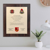 Dyplom dla strażaka Z OKAZJI DNIA STRAŻAKA – podziękowania dla PSP