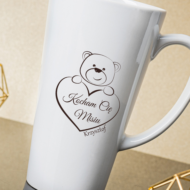 Kubek Latte Max DLA UKOCHANEJ NA WALENTYNKI