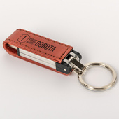 Pamięć USB z grawerem VIRUS ALERT + IMIĘ prezent DLA NIEJ