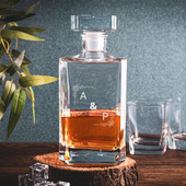 Karafka NA PREZENT dla pary Z OKAZJI ROCZNICY ŚLUBU PARAPETÓWKI