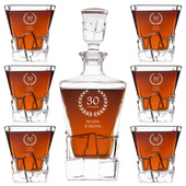 Zestaw Lodowy do whisky z grawerem na 30. ROCZNICĘ ŚLUBU