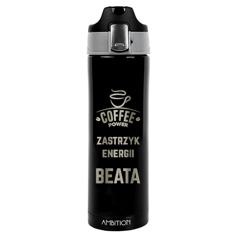 Kubek termiczny na PREZENT DLA KAWOSZA twoja personalizacja