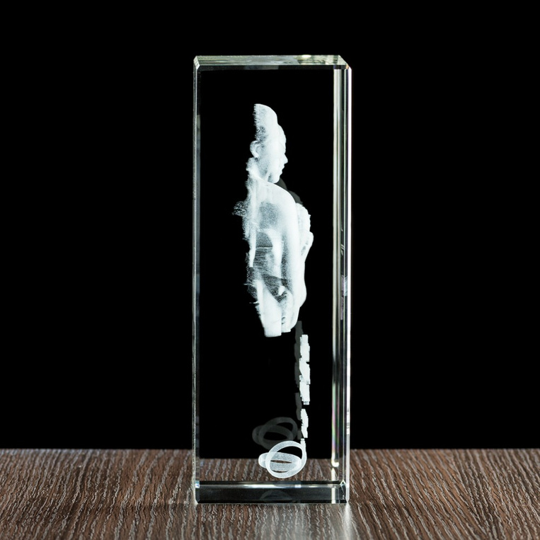 Fotokryształ 3D Zdjęcie w krysztale DLA PARY NA ROCZNICĘ 10 20 30 40 50