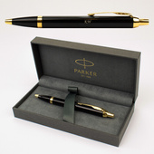 Długopis Parker IM i Etui Prestige - grawer inicjałów