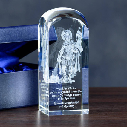 Święty Florian patron strażaków - STATUETKA na DZIEŃ STRAŻAKA