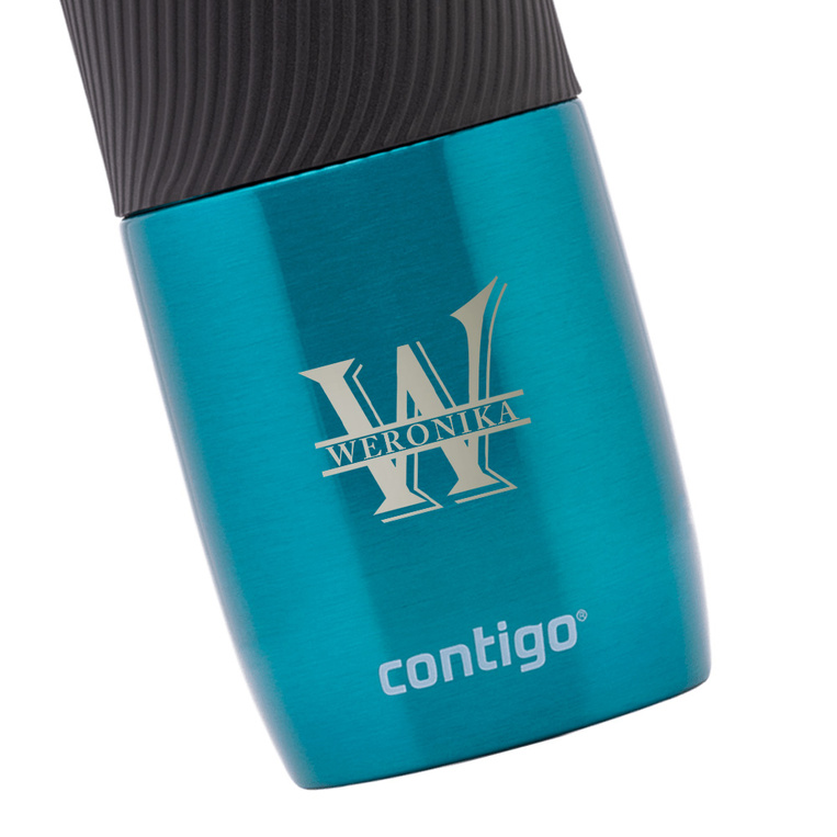 Kubek DLA KOBIETY Contigo Byron bordowy – personalizowany GRAWER