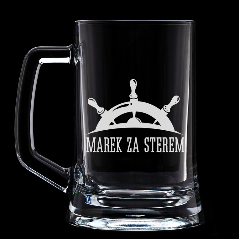 Kufel z grafiką żeglarską – PREZENT DLA ŻEGLARZA i miłośnika wody