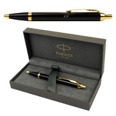 Długopis Parker IM i Etui Prestige - grawer inicjałów