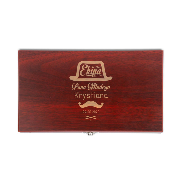 Zestaw do wina na prezent na WIECZÓR KAWALERSKI - EKIPA PANA MŁODEGO