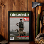 Plakat ze zdjęciem DLA MYŚLIWEGO – prezent dla członka koła łowieckiego
