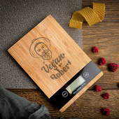 PERSONALIZOWANA Waga kuchenna prostokątna z grawerem VEGAN ROBERT