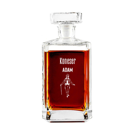 Elegancka karafka DLA AMATORA WHISKY z grawerem