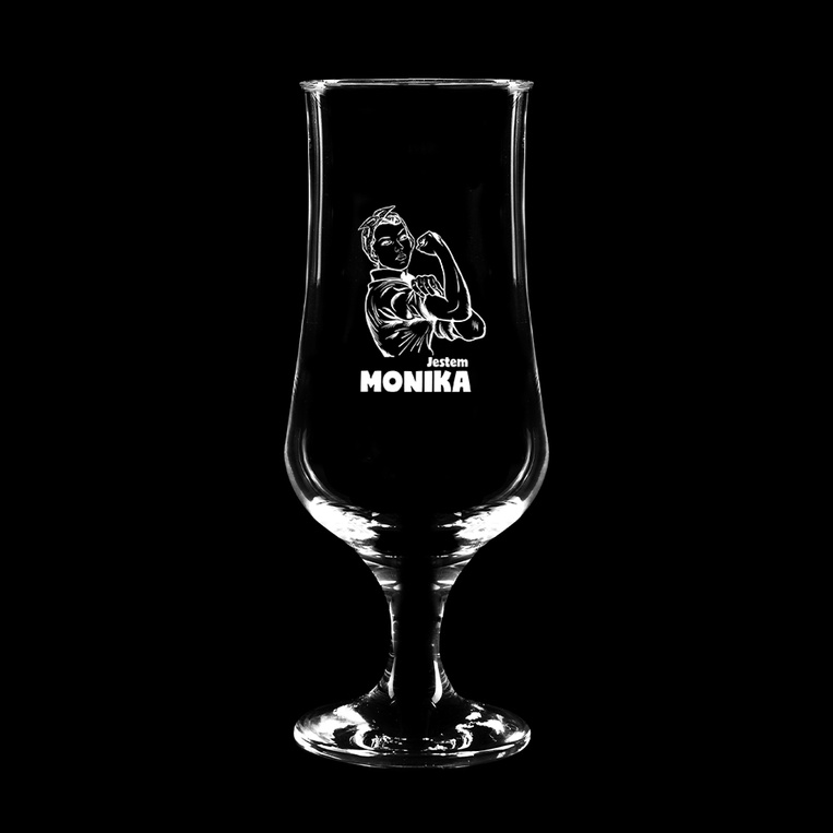 Szklanka do piwa z TWOIM GRAWEREM dla KOBIETY